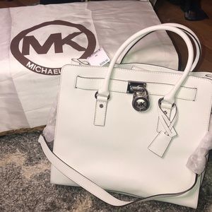 Michael Kors White Purse